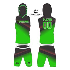 Élégant uniforme de football américain 7v7 Premium OEM fabriqué avec un tissu de maillot de football américain résistant à la transpiration - Product Image 4