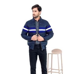 Chaqueta acolchada de invierno para hombre de alta calidad, logotipo personalizado, cremallera, diseño acolchado impermeable, tela ligera Reversible con decoración de piel - Product Image 2
