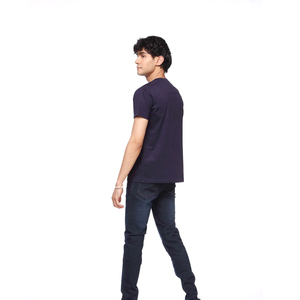 เสื้อยืดพิมพ์ลายสำหรับผู้ชายผ้าฝ้าย100% ลดริ้วรอย180กรัม - Product Image 5