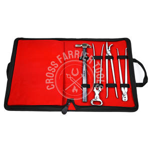 10 cái móng ngựa công cụ Kit hoof dao móng Guốc Giày Kéo công cụ thú y CLINCH móng ngựa cắt tỉa thú y cụ - Product Image 4