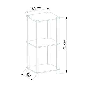 Étagère polyvalente en bois à usages multiples Bibliothèque Mobilier de maison pour le salon - Product Image 1