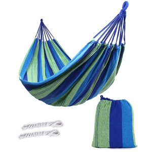 Balançoire de jardin pour 2 personnes, chaise longue portable en tissu, mobilier d'extérieur 230x160cm + cordes - Product Image 2
