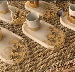 Bol de service en résine pour la cuisine et la table pour les cadeaux de retour de mariage et la décoration intérieure - Product Image 5