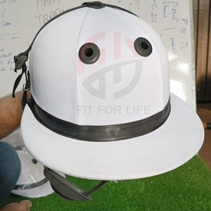 Casque de sécurité pour l'équitation en polo, traditionnel, durable, en fibre de verre, réglable, protecteur et confortable - Product Image 5