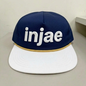 Casquette de golf non structurée à 5 panneaux, visière plate, broderie 3D, OEM ODM, marque privée, vente en gros, faible MOQ - Product Image 3