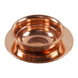 Ensemble de bols à doigts de finition en cuivre de luxe Table de mariage décorée bol de service en cuivre de haute qualité - Product Image 1