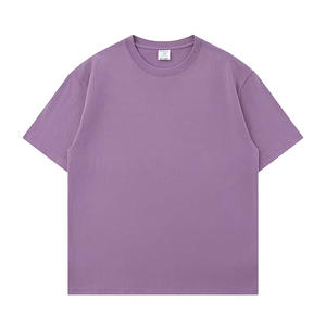 เสื้อยืดทรงครอปโอเวอร์ไซส์ ทรงบ็อกซี่ ผ้าฝ้าย สำหรับผู้ชาย ไหล่ตก สไตล์สตรีทแวร์ รับสกรีนโลโก้ เสื้อยืดครอปเรียบๆ คุณภาพดี สำหรับผู้ชาย - Product Image 6