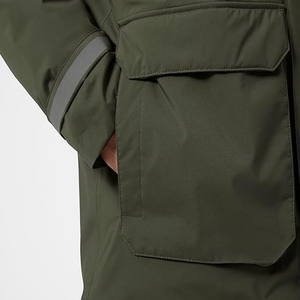 Chaqueta parkas con capucha para hombre, servicio OEM, precio al por mayor, Chaquetas Parkas para exteriores resistentes a la intemperie a prueba de viento para hombre - Product Image 6