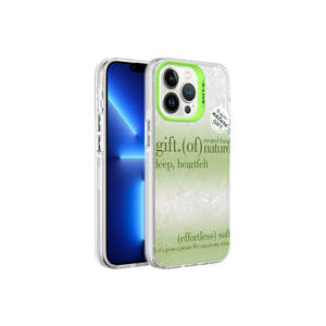 Étui de luxe Netzy SAFA Marbello Series à motif de marbre vert pour iPhone 13 Pro Max, design 3D, protection de téléphone portable - Product Image 1