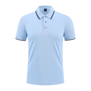 Camiseta Polo Corta Informal de Negocios para Hombre, Estilo Veraniego, Personalizada OEM, Nueva, Fresca, de Fibra Coolick, con Solapa - Product Image 1