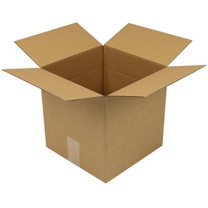 Single-Wall Corrugated <b>Cardboard</b> <b>Box</b> 250x250x250mm Quality 1.20 B Brown TRANSPAK Pack of 25 - Product Image 1