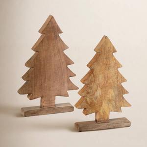 Ensemble moderne de 2 accents d'ameublement en forme de grand arbre de mangue - Product Image 4