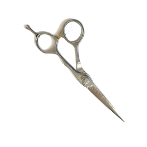 Barber Razor Edge Ciseaux De Coupe De Cheveux Ciseaux Couleur Argent Coiffure Élégant Salon De Coiffure Ciseaux Avec Vis Réglable - Product Image 3