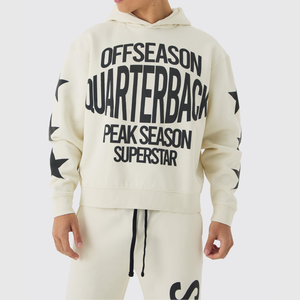 เสื้อวอร์มคอกลมสำหรับผู้ชายชุดวอร์มออกกำลังกายธรรมดาไซส์ใหญ่ระบายอากาศได้ดี - Product Image 3