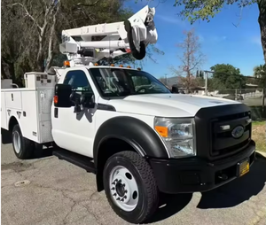 Usado para Ford F-550 2020, Camión con Plataforma Elevadora de 37 pies / Camión con Cesta - AT37G, Elevador Aéreo Automático, Bajo Kilometraje - Product Image 4