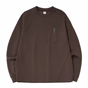 380g Loose Fit Otoño Sudadera Hombres Sudaderas Casual Pullover - Product Image 4