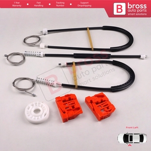 Kit de Reparación de Elevalunas BWR270, Puerta Delantera Izquierda para Caddy MK3 2K 2C 2004-2015, Furgoneta MPV 2K1837729 - Product Image 5