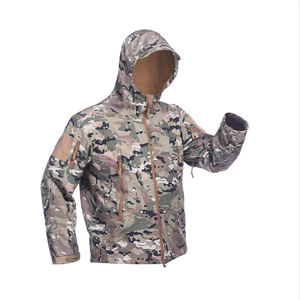 Men's Tactical Winter Uniforms Waterproof <b>Cotton</b> <b>Padded</b> Winter Outdoor Jackets for Men Custom Windbreaker Camouflage Coat - Product Image 2