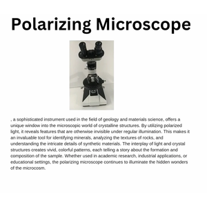 Microscope biologique polarisant binoculaire à grossissement 400x avec source de lumière LED - Product Image 2