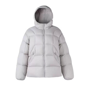 Veste d'hiver personnalisable, chaude, coupe-vent, à capuche, brillante, épaisse, en duvet pour homme, surdimensionnée, en nylon, doudoune, livraison DDP - Product Image 1