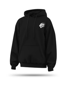 Sudaderas con capucha de algodón de peso pesado French Terry sublimación Puff estampado bordado desgastado logotipo personalizado para hombres - Product Image 4
