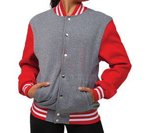 เสื้อแจ็กเก็ตใส่ได้ทั้งชายและหญิงมาใหม่เสื้อแจ็กเก็ตเลตเทอร์แมนใส่สบายแห้งเร็วสำหรับฤดูใบไม้ร่วงและฤดูหนาว - Product Image 3