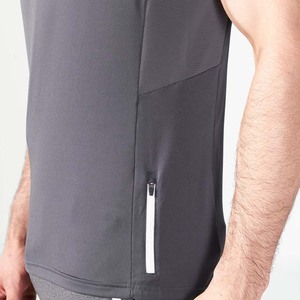 Camisetas de cuello redondo de algodón pesado personalizadas para hombres camisa informal de calle alta ajustada de gran tamaño con logotipo transpirable con estilo - Product Image 5