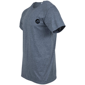 T-shirt uni imprimé avec logo personnalisé pour hommes 100% coton T-shirts pour hommes respirants et confortables à séchage rapide - Product Image 2