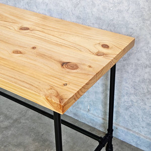 120x60cm Pine Wood <b>Desk</b> and Winder Wooden Chair Combo CB68205 for <b>Computer</b> Use - Product Image 5