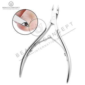 Tijeras para Cutículas de Acero Inoxidable Plateado y Dorado, Alicates para Piel Muerta, Herramienta de Pedicura y Manicura, Apertura de Mandíbula Ancha, Corte de Precisión - Product Image 2
