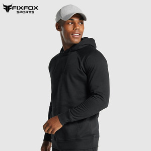 Sweats à capuche personnalisés pour hommes 100% coton épais éponge française poids lourd haute qualité vierge surdimensionné Streetwear pulls à capuche - Product Image 4