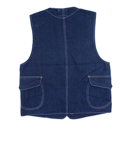 Chaleco vaquero para hombre y mujer, chaqueta sin mangas, ropa de calle elegante, traje de moda, ropa cómoda duradera para todas las estaciones - Product Image 2