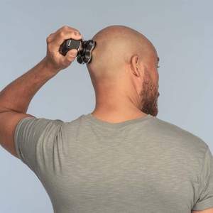 Afeitadora Eléctrica Inalámbrica con 5 Cabezales Giratorios Flexibles, Uso en Seco y Húmedo, Recortadora para Cabeza Calva, IPX7, Afeitadora Rotatoria de Repuesto para Rostro - Product Image 6