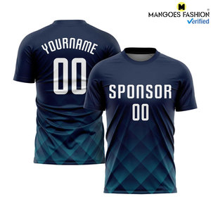 Camiseta de fútbol personalizable para niños, hombres y mujeres, ropa deportiva personalizada con nombre, logotipo del equipo, número, servicio OEM - Product Image 2