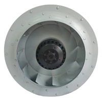 Ventilateur centrifuge à rotor externe à condensateur courbé vers l'arrière multifonction 450 mm AC 230 V 115 V 380 V pour système de ventilation