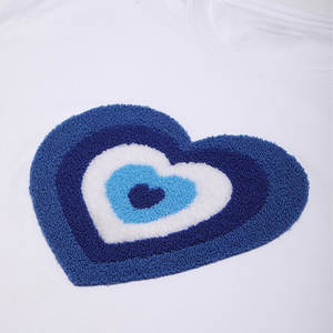 Camiseta de Algodón Cómoda para Mujer con Cuello Redondo, Diseño Único de Color en Contraste, Talla XL, Impresión Personalizada - Product Image 5