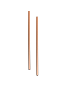 H65 Kleiner Durchmesser Umwelt freundliche bleifreie Messing-Rotkupfer-Vierkant stange Gemusterte Kupfer-Kupfers tangen mit kleinem Durchmesser - Product Image 2