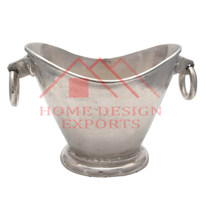 2025 Venta caliente Hogar y restaurante uso aluminio metal enfriador de vino cubo de hielo a precio mayorista - Product Image 4