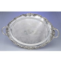 Décor à la maison assiette de fruits fait à la main thé plateau de service qualité supérieure pour noël maison fête décoration de table forme ronde nickel