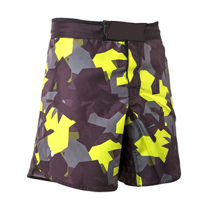 กางเกง MMA ระบายอากาศได้ดี ผ้าเนื้อบางเบา ยืดหยุ่น ขอบเอวยืดหยุ่น ตะเข็บเสริมความแข็งแรง โลโก้ด้านหน้า ปรับแต่งได้ - Product Image 3