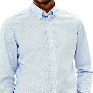 2023 printemps été Logo personnalisé 100% coton Oxford hommes décontracté à manches longues flanelle chemise à carreaux pour hommes - Product Image 2