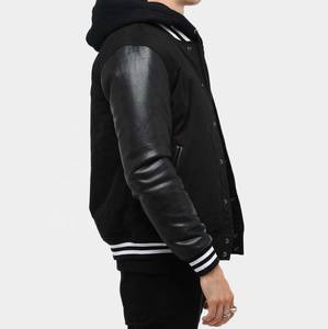 Chaqueta Universitaria de Béisbol Personalizada de Alta Calidad con Bordado de Parches, Unisex, de Lona, para Invierno, Talla Grande - Product Image 5