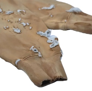 Offre Spéciale tendance nouveau Style Street Wear poids lourd hommes en détresse lavage à l'acide sweats à capuche thermiques pour hommes 2026 - Product Image 6