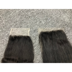 Pelucas de cierre de tamaño completo encaje/HD encaje Natural recto cabello virgen de alta calidad 100% cabello humano vietnamita al por mayor - Product Image 5