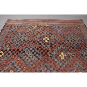 Alfombra Turca de 6,1x8,7 pies, Alfombra Vintage Grande, Alfombra Persa Marrón Rojiza - Product Image 5