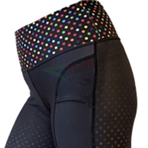 Custom Sublimation Printing Horse Riding Tights Quick Dry <b>Equestrian</b> Leggings with Silicone Full Seat Sports Breeches - Product Image 5