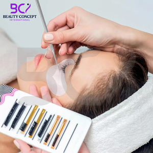 Kit de teinte lifting des cils 2 en 1 avec outil de séparation des cils en acier inoxydable personnalisé de 12 à 14cm, forme de crème, derniers outils de levage - Product Image 6