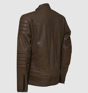 Veste pour homme Vente chaude Veste coupe-vent personnalisée à lettres Vintage Veste matelassée en duvet Fermeture éclair Vestes pour hommes - Product Image 4