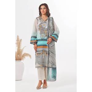 Conjunto de traje de jardín sin coser de 3 piezas gris para mujer - Product Image 2