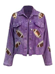 <b>Women</b> Boyfriend Oversized <b>Corduroy</b> Denim Jacket Jumper <b>Shacket</b> Jacket Top Design High Demand Product - Product Image 3